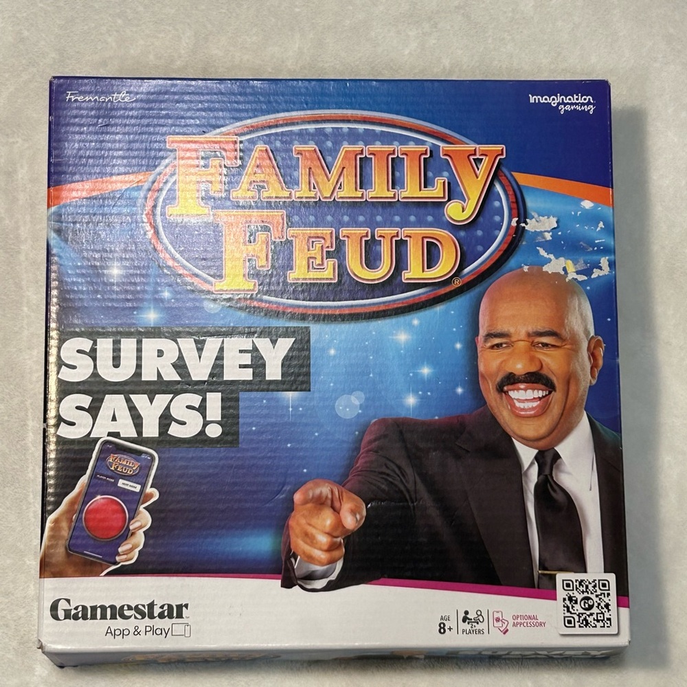 Family FEUD Survey Says Edition Card Game NEW Family Fun Party Event Game 8+